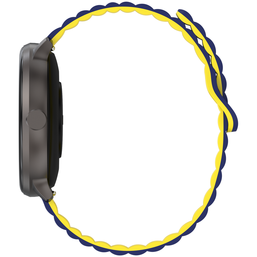 CANYON Smartwatch Jacky SW-69 Niebiesko - Żółty-11