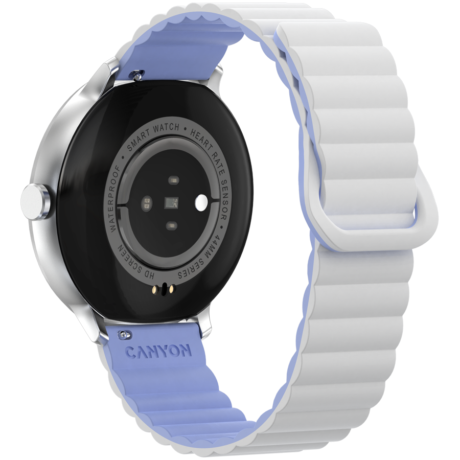 CANYON Smartwatch Jacky SW-69 Biało - Niebieski-4