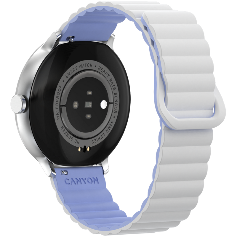 CANYON Smartwatch Jacky SW-69 Biało - Niebieski-10