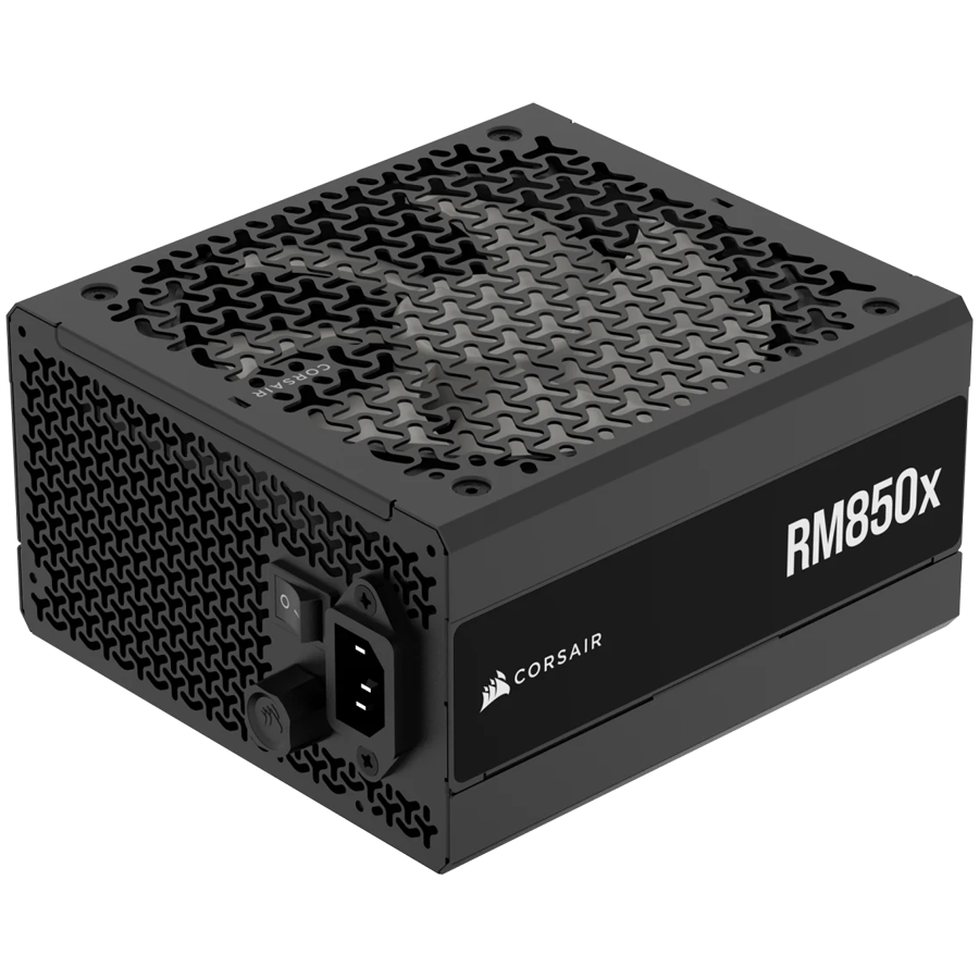 CORSAIR RM850x, 850 Watt, ATX 3.1, Cybenetics Gold Certified, Fully Modular