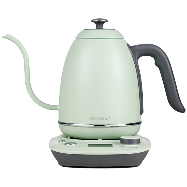 BUYDEEM Czajnik Gooseneck z regulacją temp. K821 Cozy Greenish