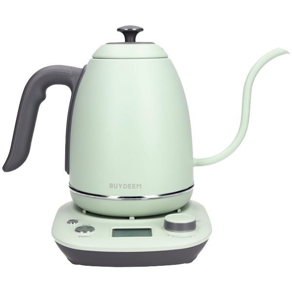 BUYDEEM Czajnik Gooseneck z regulacją temp. K821 Cozy Greenish