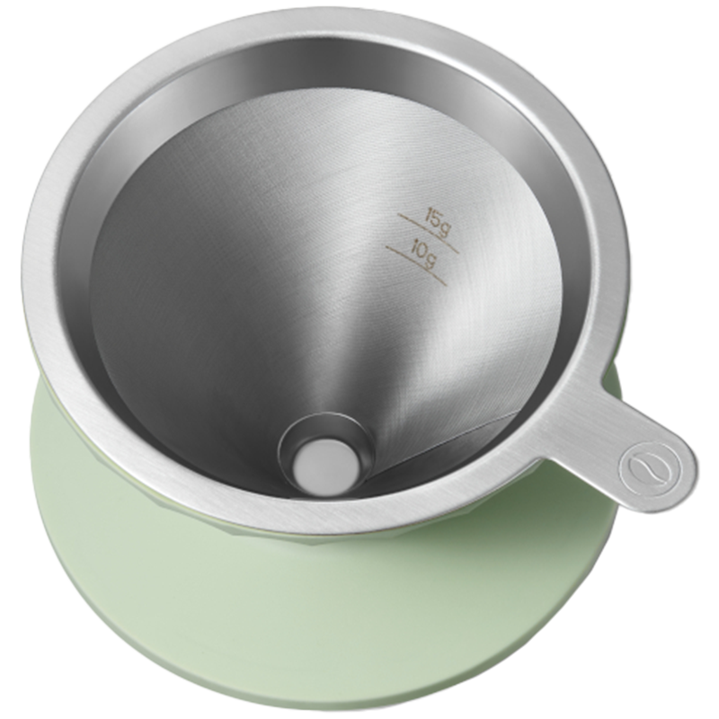 BUYDEEM, Przelewowy zestaw do parzenia, CD1024, Cozy Greenish