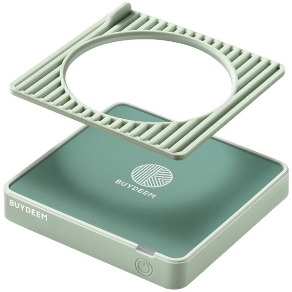 BUYDEEM Podstawka grzewcza, OA2001, Cozy Greenish