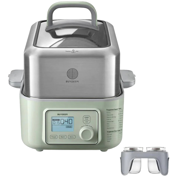 BUYDEEM Parowar 5L, G564, Cozy Greenish, EU-7