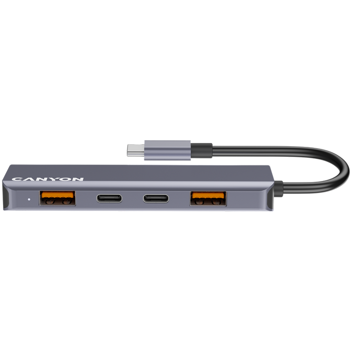 CANYON HUB DS-18 5 w 1 USB-C Szary
