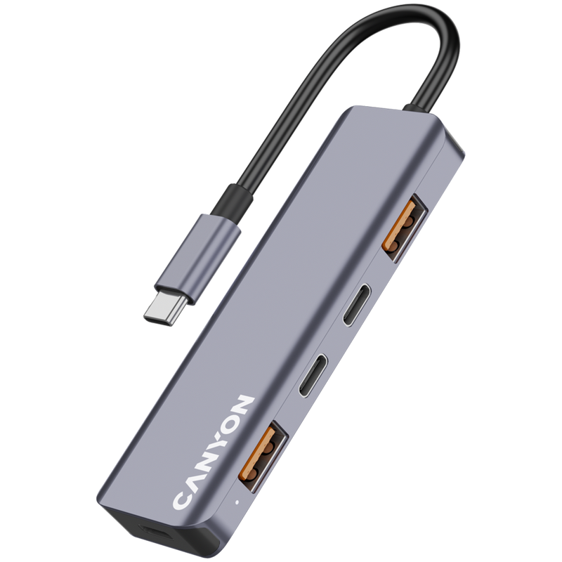CANYON HUB DS-18 5 w 1 USB-C Szary-8