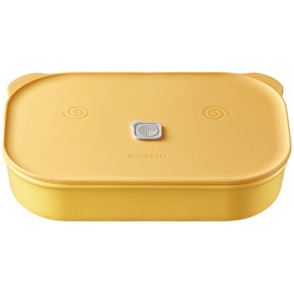 BUYDEEM Ceramiczny pojemnik na żywność 1L, CT3008, Mellow Yellow