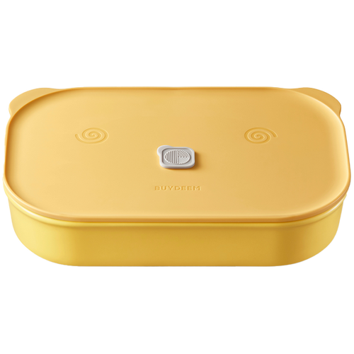 BUYDEEM Ceramiczny pojemnik na żywność 1L, CT3008, Mellow Yellow