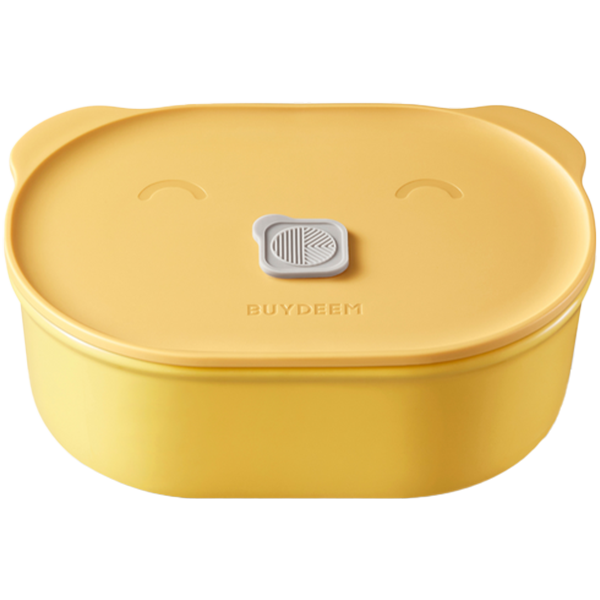 BUYDEEM Ceramiczny pojemnik na żywność 500 ml, CT3007, Mellow Yellow
