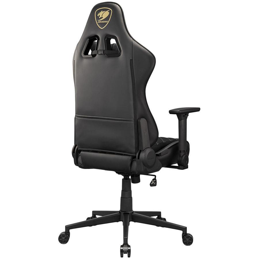 COUGAR Fotel Gamingowy Armor One V2 Gold F, Czarny-5