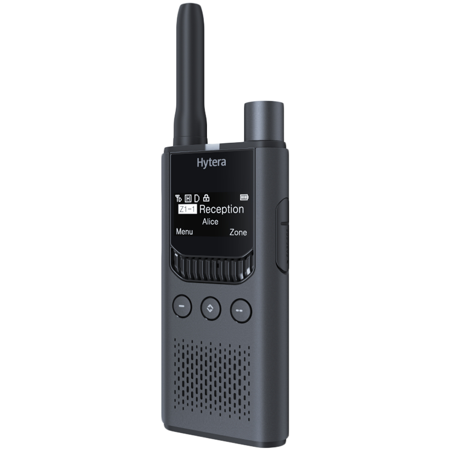 HYTERA Radio DMR+analog HYT-S35, UHF 400-470 MHz,2200 mAh, Metallic grey