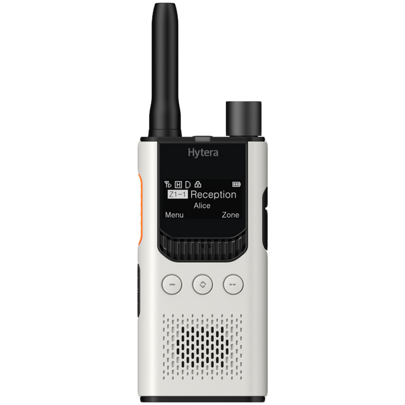 HYTERA Radio DMR+analog HYT-S35, UHF 400-470 MHz, 2200 mAh, BT V 5.0, Białe-5