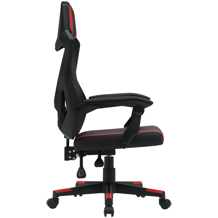 CANYON Fotel Gamingowy Flow MCH01 Mesh Czarno - Czerwony-3