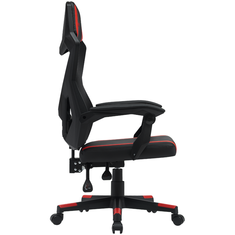 CANYON Fotel Gamingowy Flow MCH01 Mesh Czarno - Czerwony-3