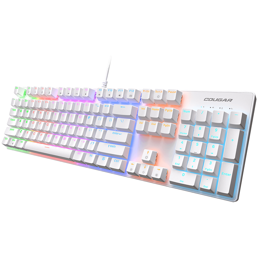 COUGAR Klawiatura Gamingowa Ultimus EX, RGB, USB, Biała