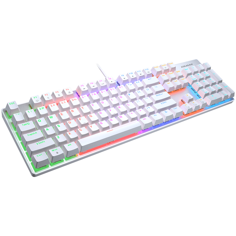 COUGAR Klawiatura Gamingowa Ultimus EX, RGB, USB, Biała