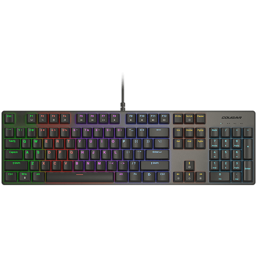 COUGAR Klawiatura Gamingowa Ultimus EX,RGB, USB, Czarna