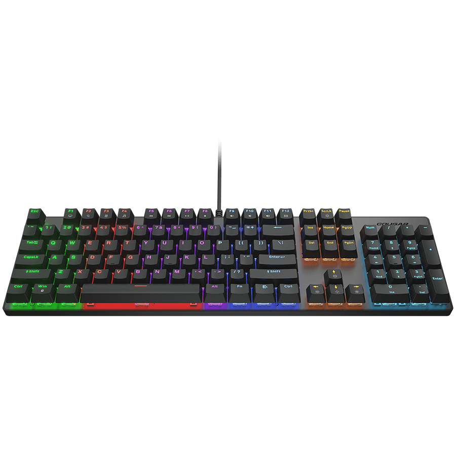 COUGAR Klawiatura Gamingowa Ultimus EX,RGB, USB, Czarna