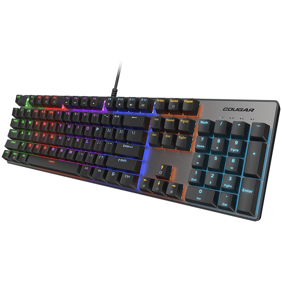 COUGAR Klawiatura Gamingowa Ultimus EX,RGB, USB, Czarna