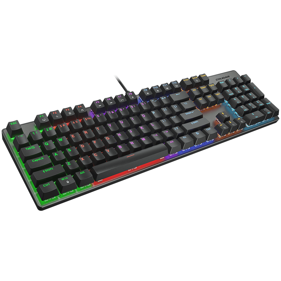 COUGAR Klawiatura Gamingowa Ultimus EX,RGB, USB, Czarna