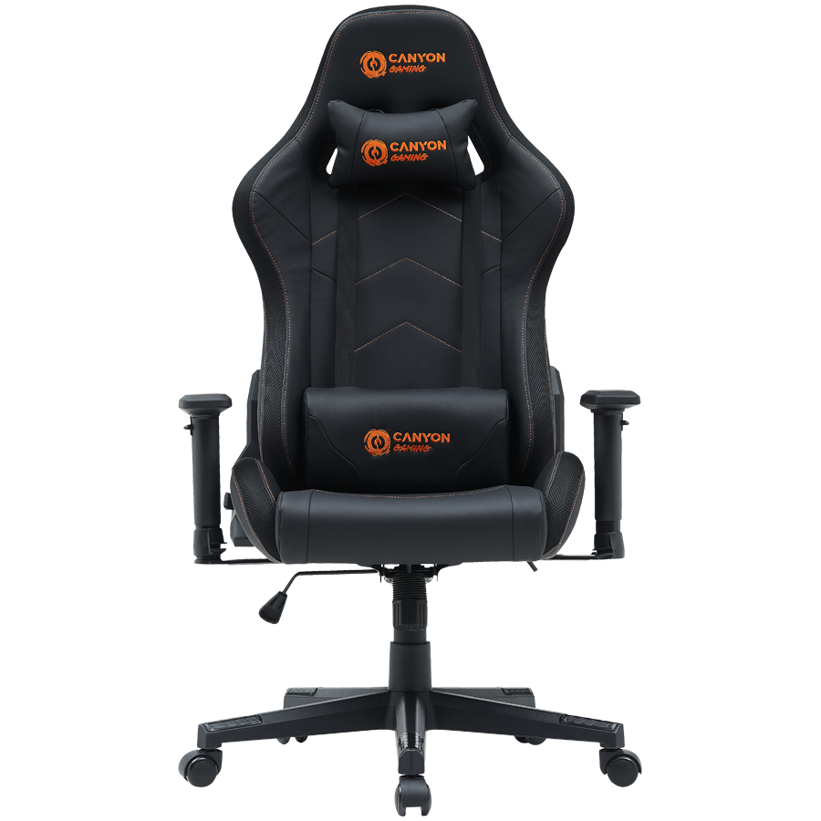 CANYON Fotel Gamingowy Irida RGBCH03 Podświetlenie RGB Szary-1