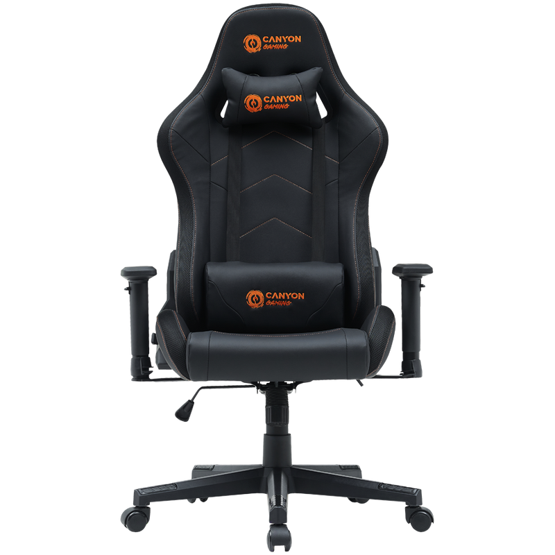 CANYON Fotel Gamingowy Irida RGBCH03 Podświetlenie RGB Szary-1