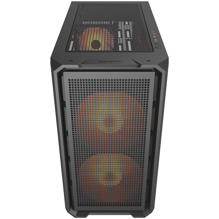 COUGAR MX600 Mini RGB PC Case, Mini Tower, Black-2