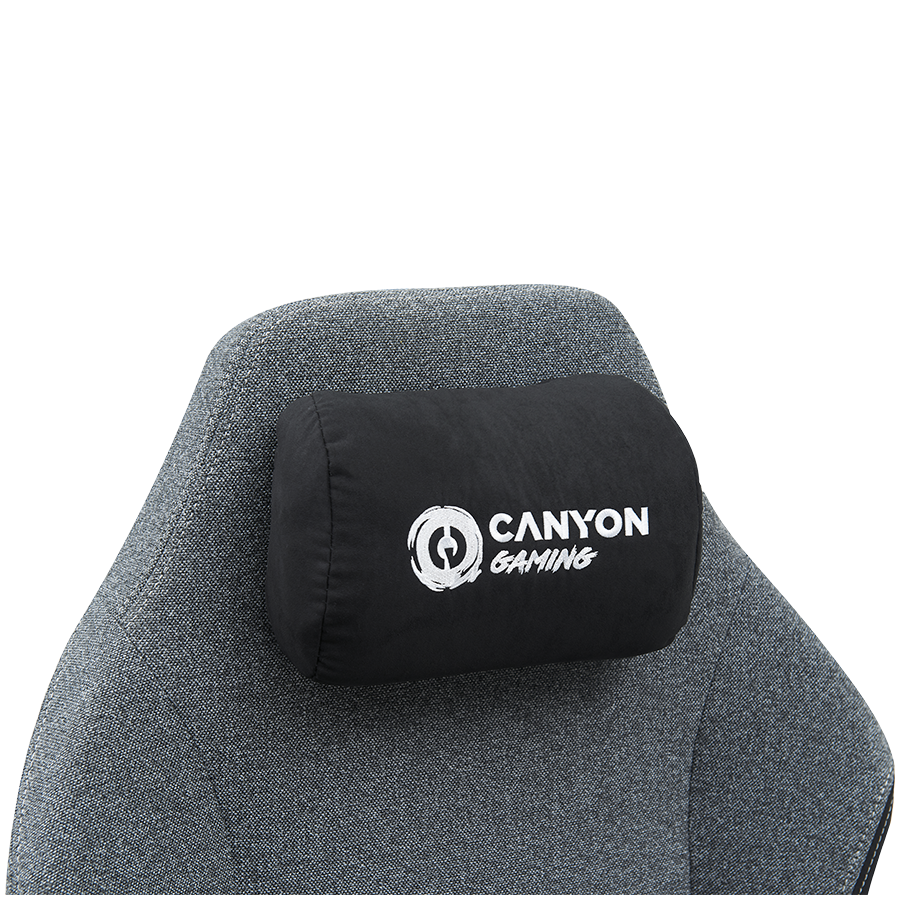 CANYON Fotel Gamingowy Boulder XLCH01 King Size Szary