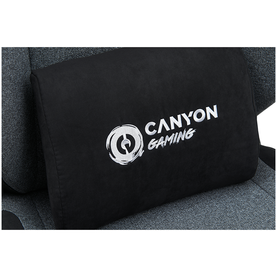 CANYON Fotel Gamingowy Boulder XLCH01 King Size Szary