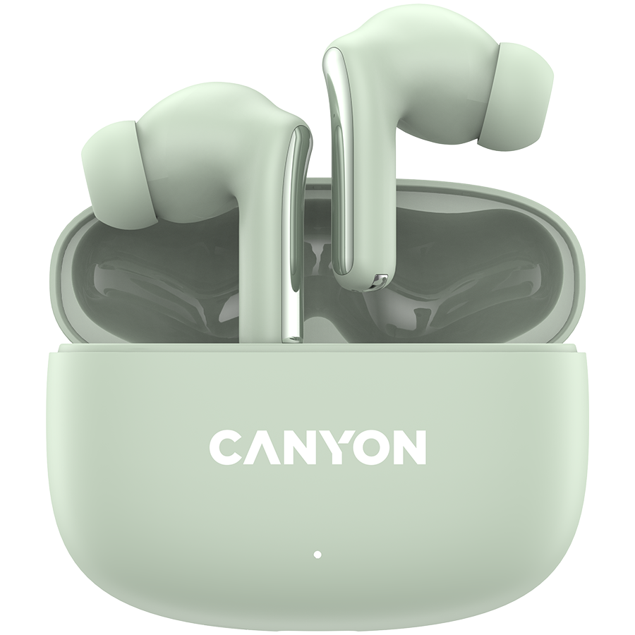 CANYON Słuchawki dokanałowe OnGo 9 Zielone-1