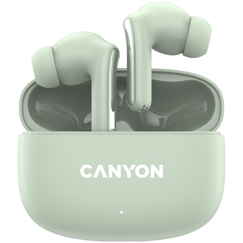 CANYON Słuchawki dokanałowe OnGo 9 Zielone-1