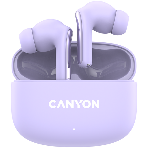 CANYON Słuchawki dokanałowe OnGo 9 Fioletowe