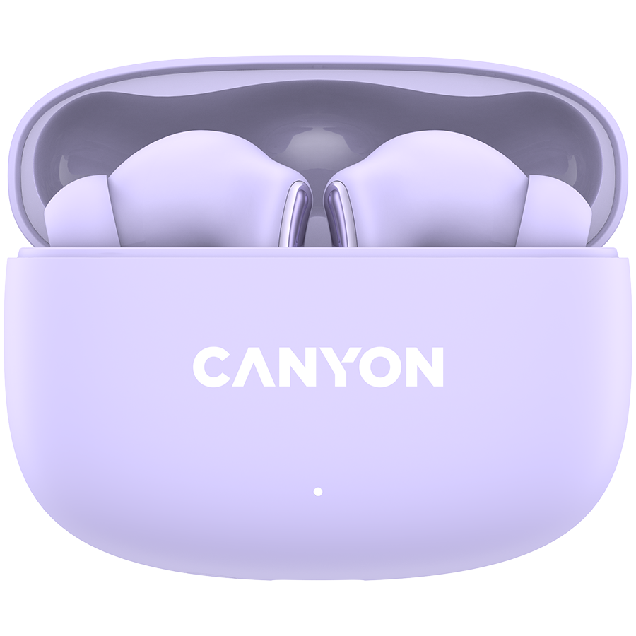 CANYON Słuchawki dokanałowe OnGo 9 Fioletowe