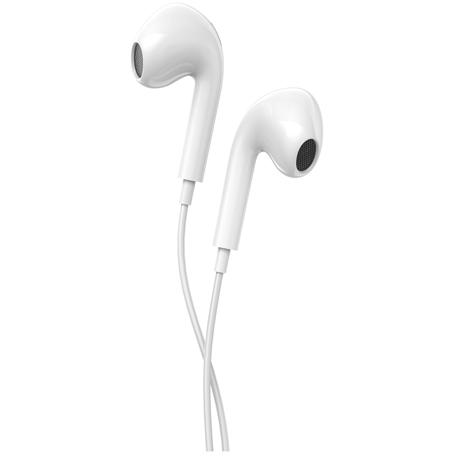 CANYON Słuchawki douszne SEP-6 HiRes Przewód USB-C Białe