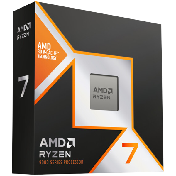 AMD Ryzen 7 9800X3D (5.2GHz,104MB,120W,AM5) BOX, with Radeon Graphics