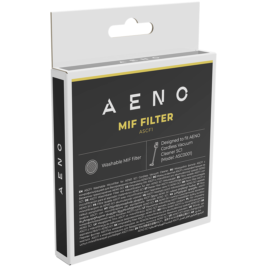 AENO ASCF1 Filtr MIF Zmywalny do odkurzacza SC1 1 szt.