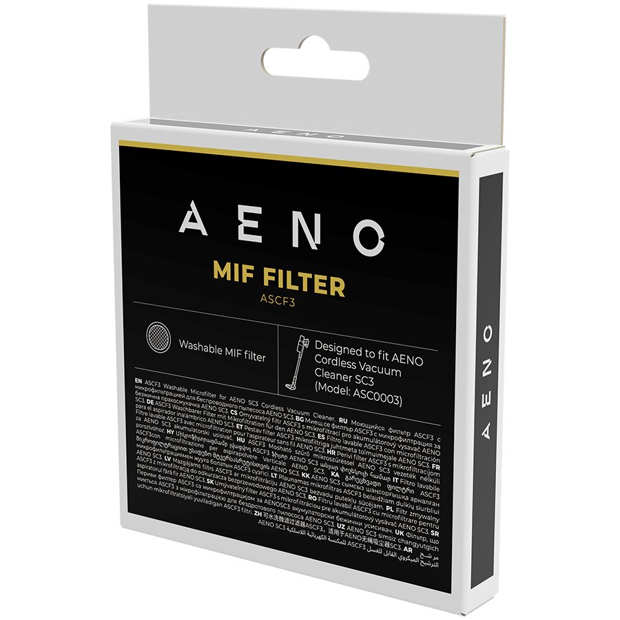 AENO ASCF3 Filtr MIF Zmywalny do odkurzacza SC3 1 szt.