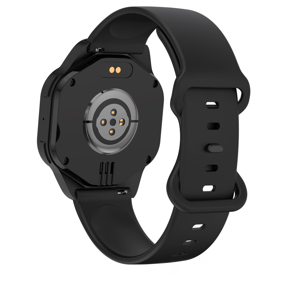 CANYON Smartwatch Hexagon 88 Rozmowy Bluetooth Czarny
