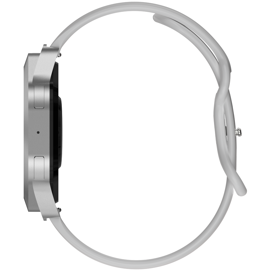 CANYON Smartwatch Hexagon 88 Rozmowy Bluetooth Srebrny-4