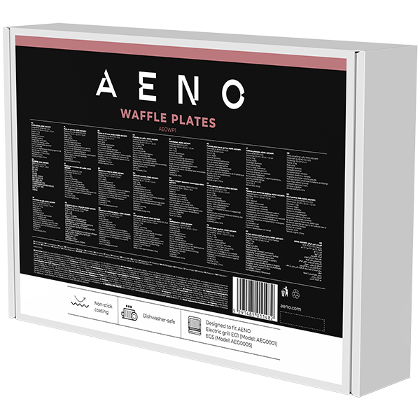 AENO AEGWP1 Płyta do gofrów 290x234 mm do grilli EG1/EG5 Czarna