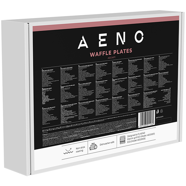 AENO AEGWP1 Płyta do gofrów 290x234 mm do grilli EG1/EG5 Czarna