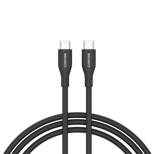 CANYON Kabel CC60SC10 C-C 60W 1m Silikonowy Czarny