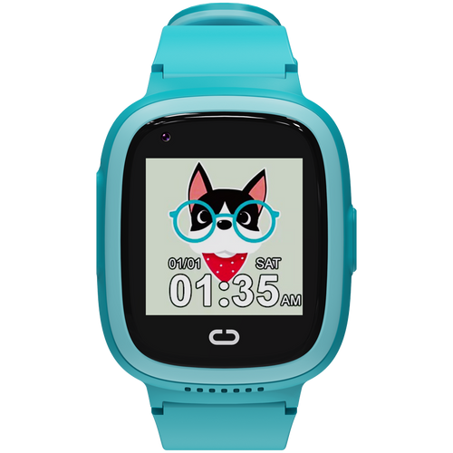 CANYON Smartwatch Sunny KW-48 4G GPS Gry Muzyka Niebieski