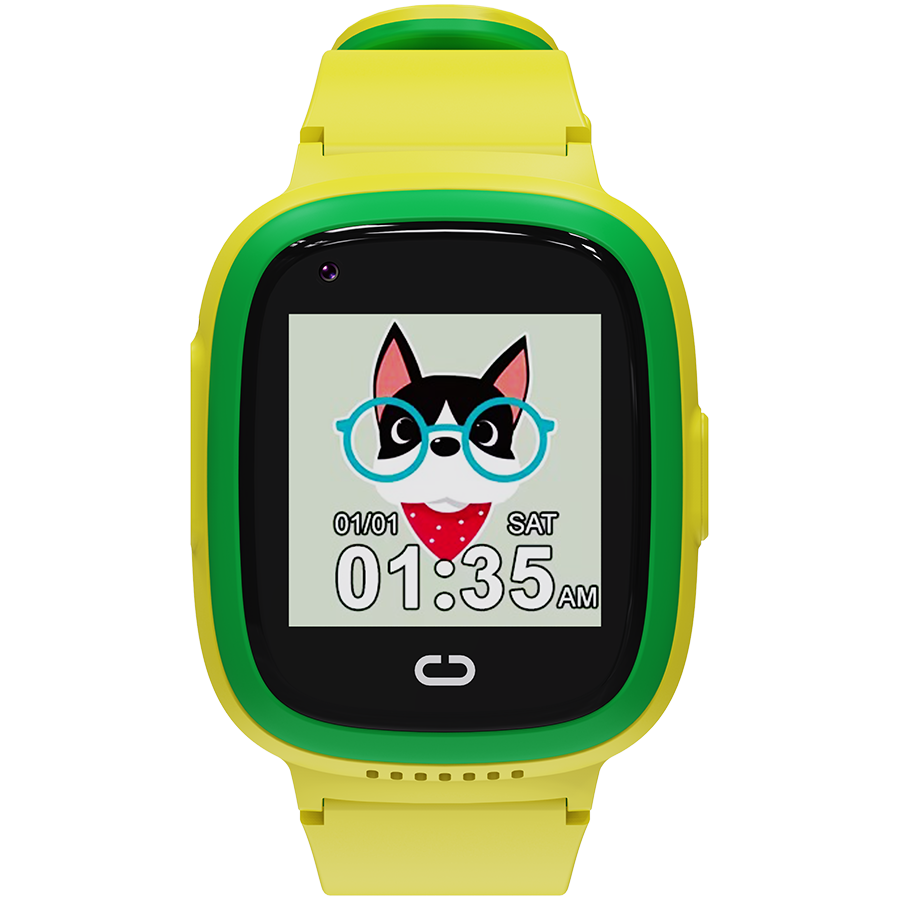 CANYON Smartwatch Sunny KW-48 4G GPS Gry Muzyka Zielony