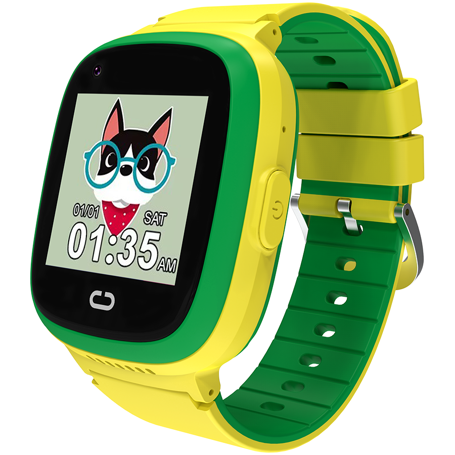 CANYON Smartwatch Sunny KW-48 4G GPS Gry Muzyka Zielony