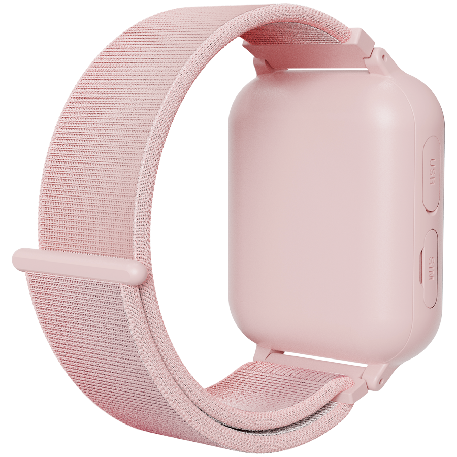 CANYON Smartwatch Alfie KW-37 MP3 Nauka i Zabawa Różowy