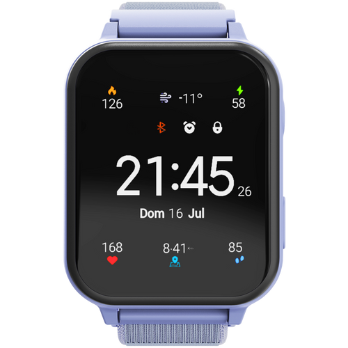 CANYON Smartwatch Alfie KW-37 MP3 Nauka i Zabawa Niebieski