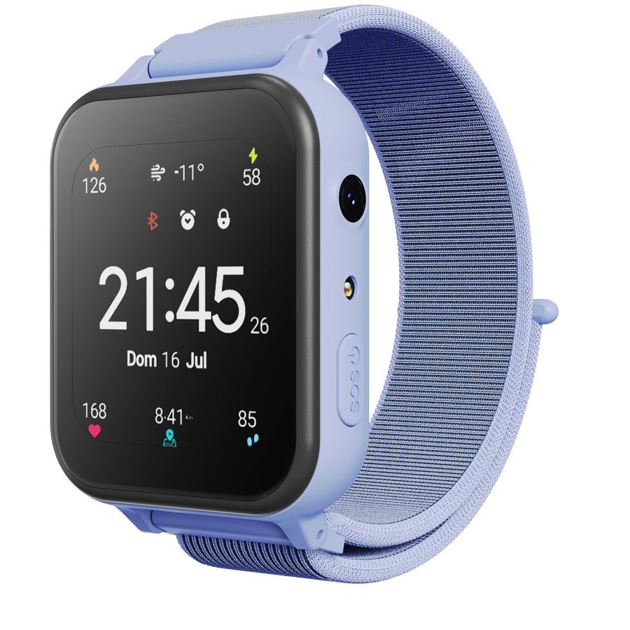 CANYON Smartwatch Alfie KW-37 MP3 Nauka i Zabawa Niebieski