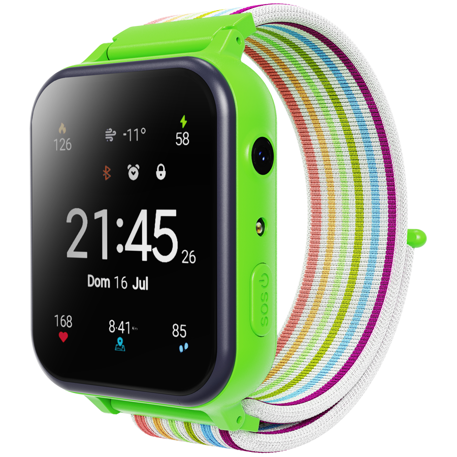 CANYON Smartwatch Alfie KW-37 MP3 Nauka i Zabawa Zielony-2